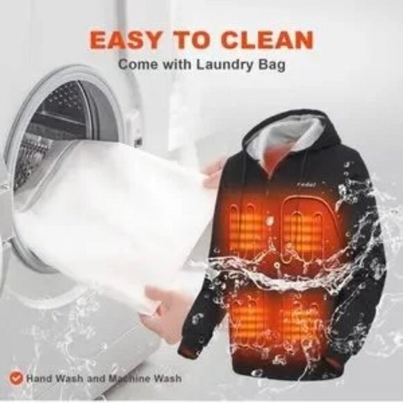 Cadai Heated Hoodie - Black - Worn Once (for photoshoot) - Picture 7 of 9